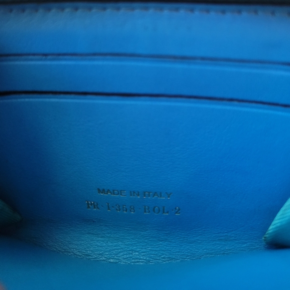 Valentino Rockstud Leather Coin Purse Wallet - Picture 6 of 8